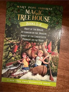 Magic Tree House Books 5-8 by Mary Pope Osborne